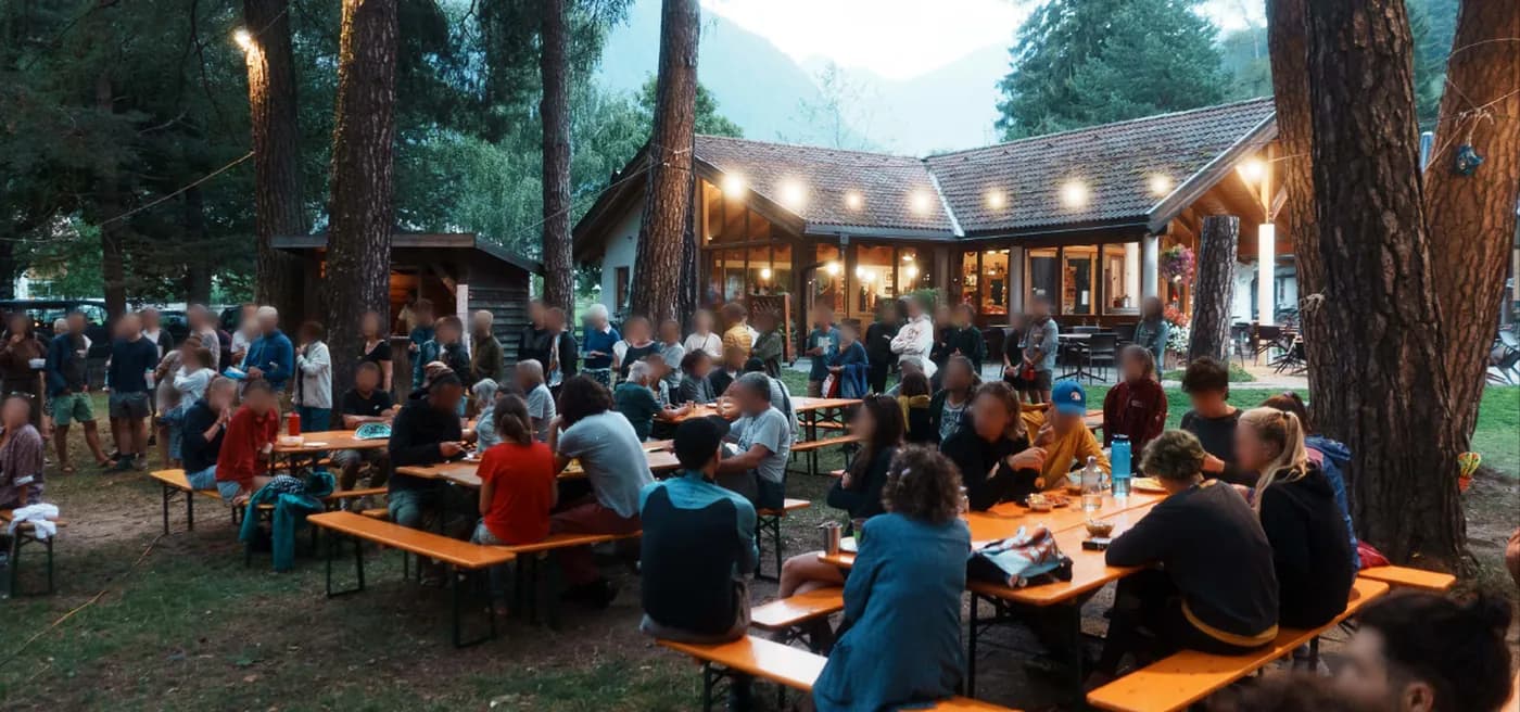 Klimacamp community gathering