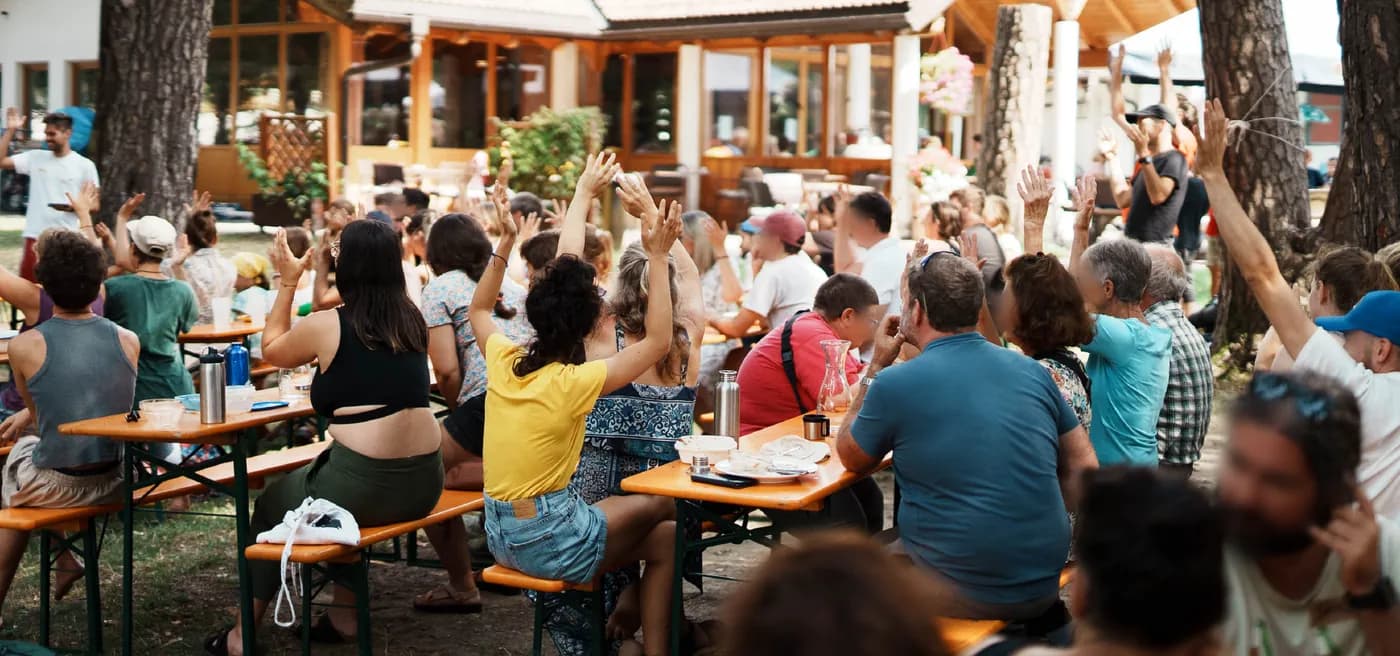 Klimacamp community gathering